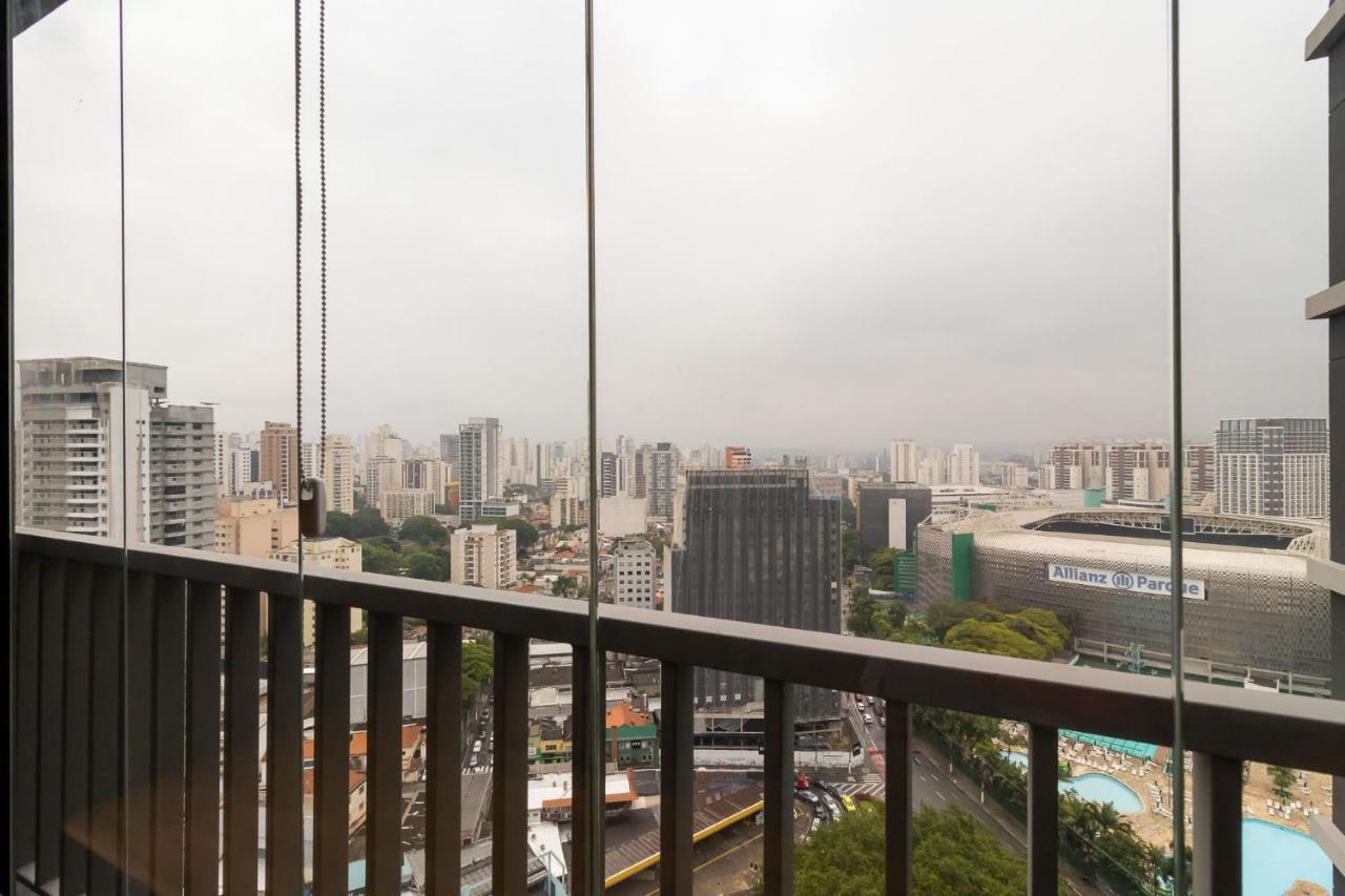 Studio Em Frente Ao Allianz Parque Com Piscina Na Cobertura - Vn 16 Lägenhet São Paulo Exteriör bild