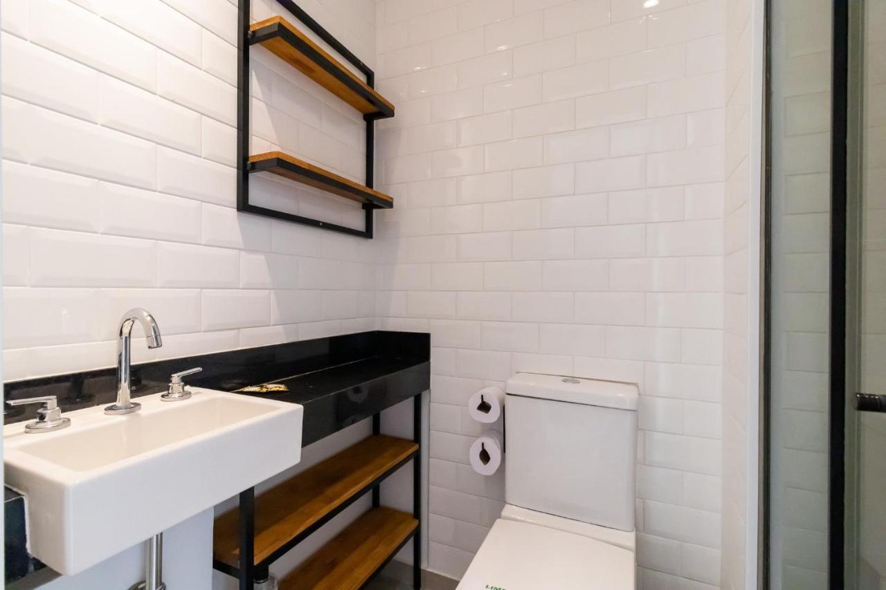 Studio Em Frente Ao Allianz Parque Com Piscina Na Cobertura - Vn 16 Lägenhet São Paulo Exteriör bild
