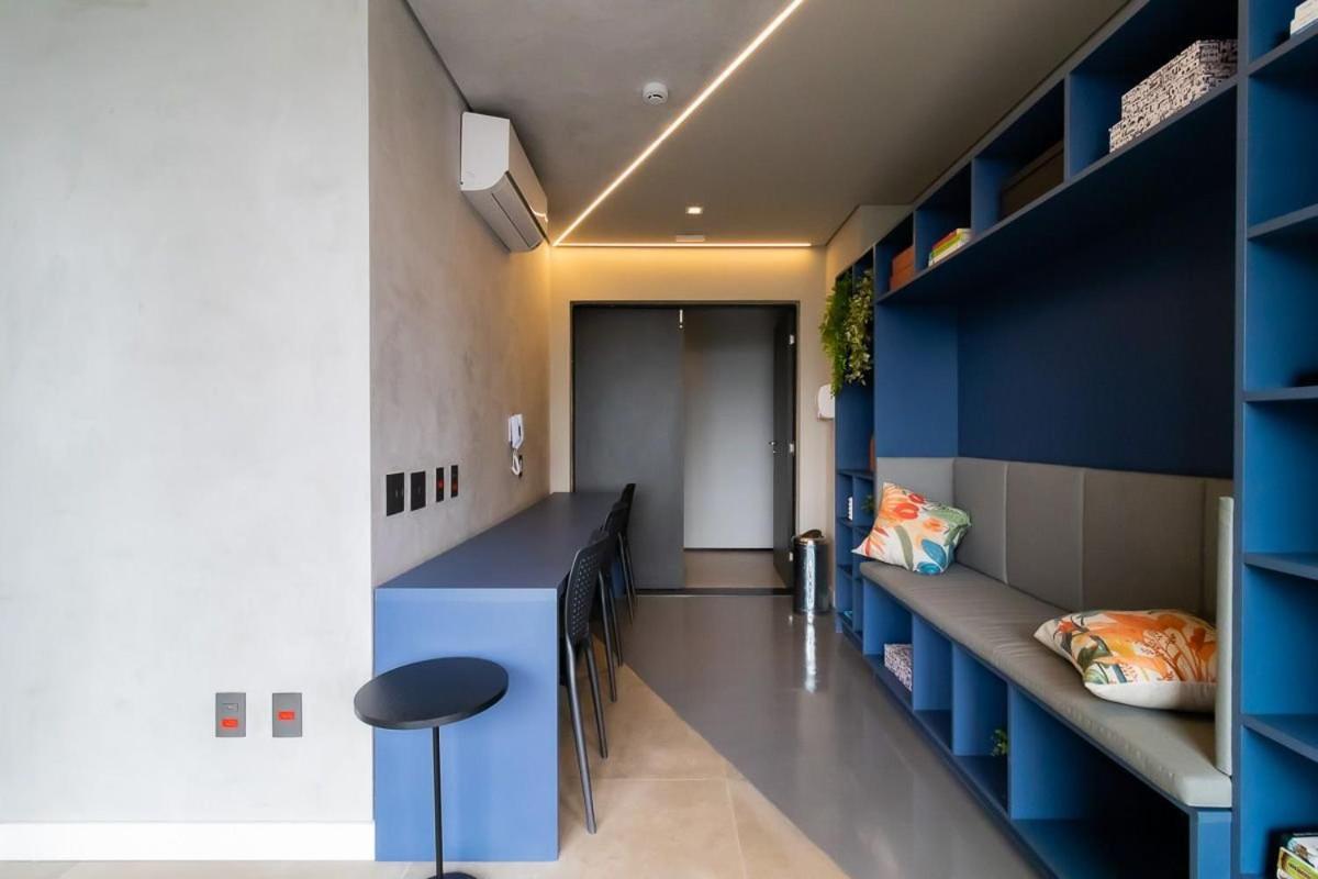 Studio Em Frente Ao Allianz Parque Com Piscina Na Cobertura - Vn 16 Lägenhet São Paulo Exteriör bild