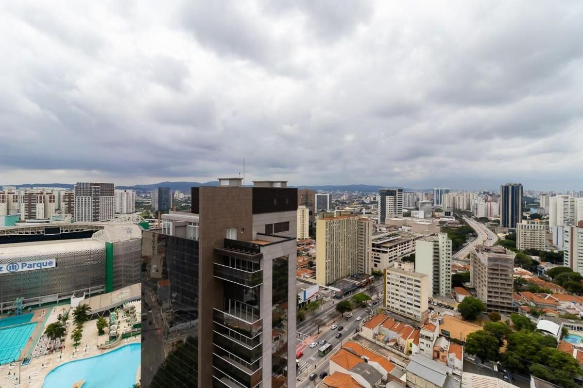 Studio Em Frente Ao Allianz Parque Com Piscina Na Cobertura - Vn 16 Lägenhet São Paulo Exteriör bild