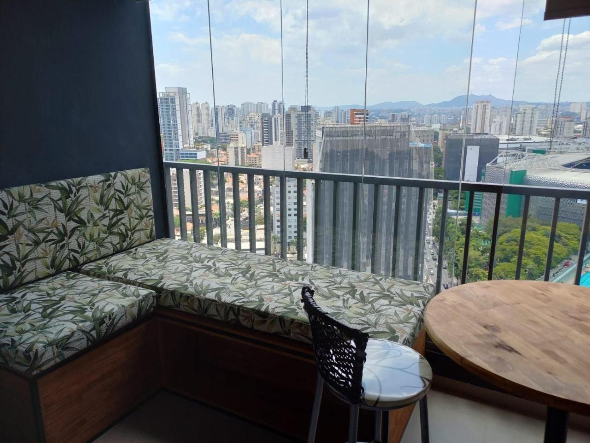 Studio Em Frente Ao Allianz Parque Com Piscina Na Cobertura - Vn 16 Lägenhet São Paulo Exteriör bild